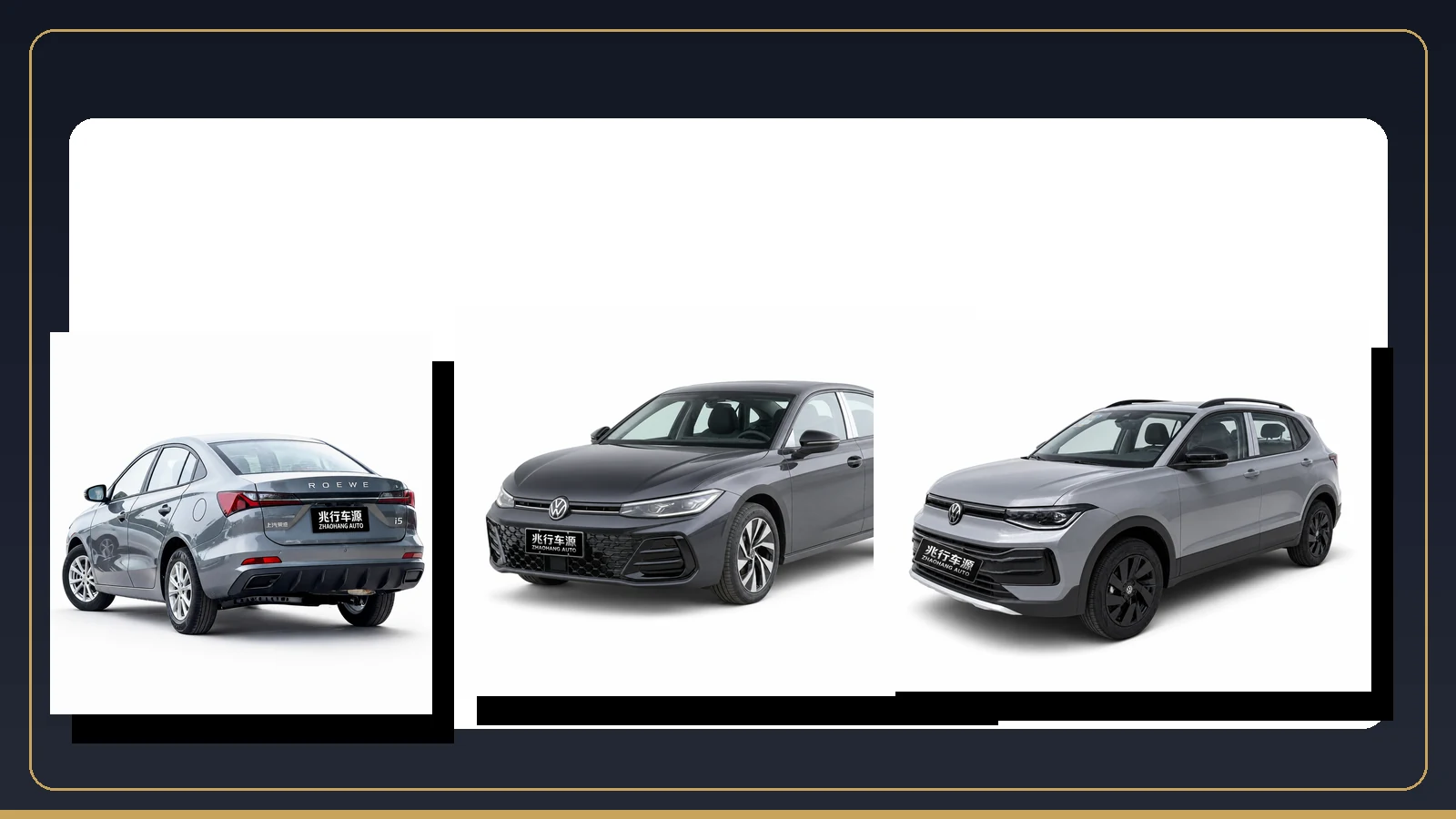 Mixed used car order prepared for overseas shipment